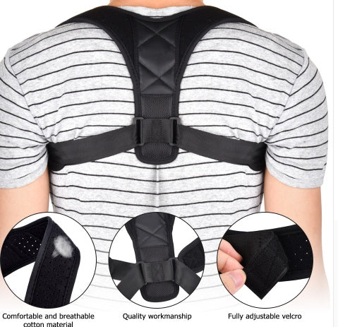 Adjustable Posture Corrector Back Support Strap Brace Shoulder Spine Support Lumbar Posture Orthopedic Belt Adjustable Posture Corrector Back Support Strap Brace Shoulder Spine Support Lumbar Posture Orthopedic Belt